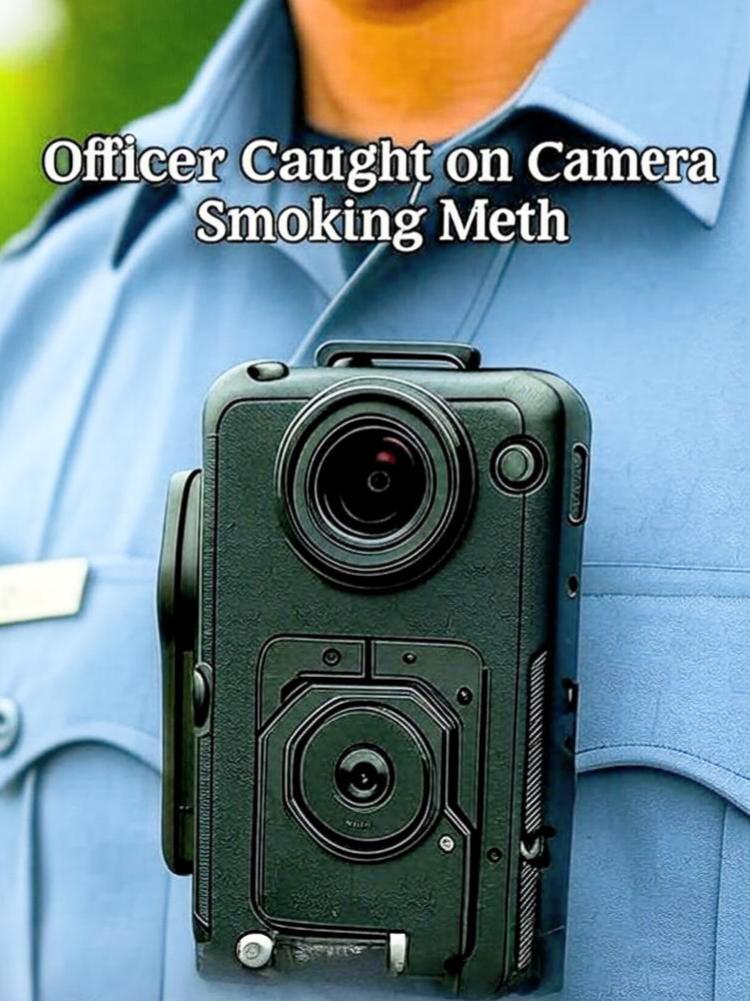 Officer wearing body cam